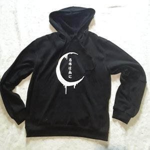 Moon Print Hoodie